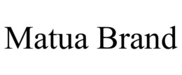 MATUA BRAND trademark