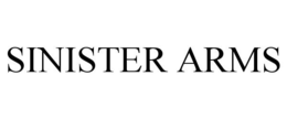 SINISTER ARMS trademark