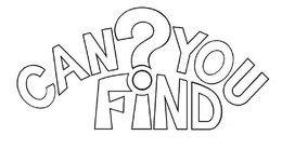 CAN?YOU FIND trademark