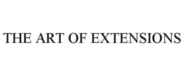 THE ART OF EXTENSIONS trademark