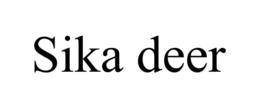 SIKA DEER trademark