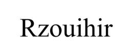 RZOUIHIR trademark