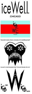 ICEWELL CHICAGO ICE WELL CHICAGO 'ICEWELL- MORE THAN A BRAND, IT'S KOLDHEARTED' KOLDHEARTED ICEWELL IS KOLDBLOODED DRIP 'ICEWELL BLOODY THE ICE' ICE UP W ICE 'EM trademark