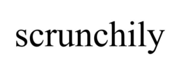 SCRUNCHILY trademark
