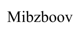 MIBZBOOV trademark