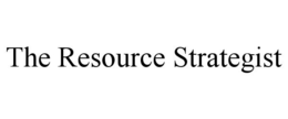 THE RESOURCE STRATEGIST trademark