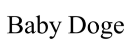 BABY DOGE trademark