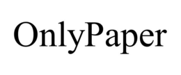 ONLYPAPER trademark