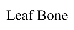 LEAF BONE trademark