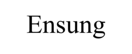 ENSUNG trademark