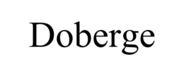 DOBERGE trademark