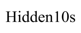 HIDDEN10S trademark