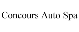 CONCOURS AUTO SPA trademark