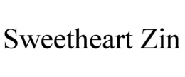 SWEETHEART ZIN trademark