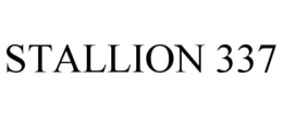 STALLION 337 trademark