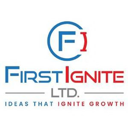 F FIRSTIGNITE LTD. IDEAS THAT IGNITE GROWTH trademark