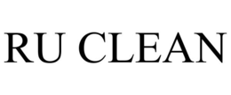 RU CLEAN trademark
