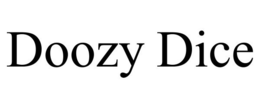 DOOZY DICE trademark