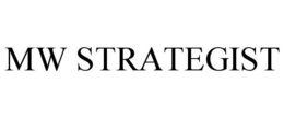 MW STRATEGIST trademark