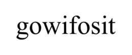 GOWIFOSIT trademark