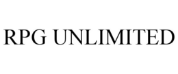 RPG UNLIMITED trademark