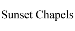 SUNSET CHAPELS trademark
