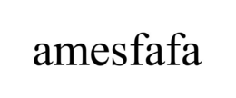 AMESFAFA trademark