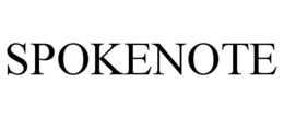SPOKENOTE trademark