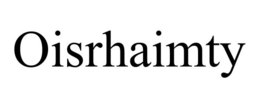 OISRHAIMTY trademark
