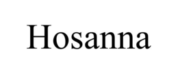 HOSANNA trademark