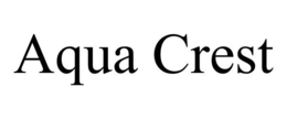 AQUA CREST trademark