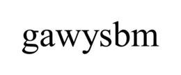GAWYSBM trademark