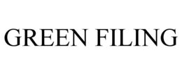 GREEN FILING trademark