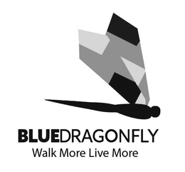 BLUEDRAGONFLY WALK MORE LIVE MORE trademark