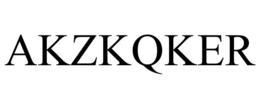 AKZKQKER trademark