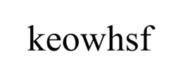 KEOWHSF trademark