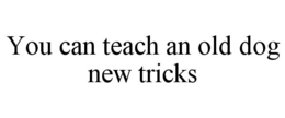 YOU CAN TEACH AN OLD DOG NEW TRICKS trademark