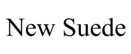 NEW SUEDE trademark