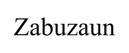 ZABUZAUN trademark