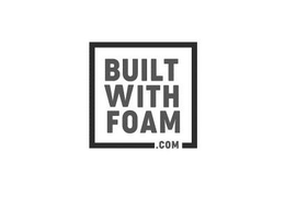 BUILT WITH FOAM .COM trademark