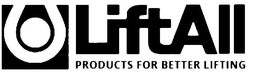 LIFTALL PRODUCTS FOR BETTER LIFTING trademark