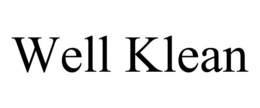 WELL KLEAN trademark