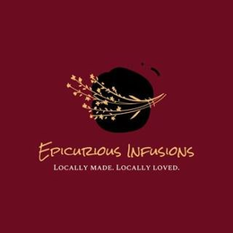 EPICURIOUS INFUSIONS LOCALLY MADE. LOCALLY LOVED. trademark
