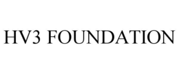 HV3 FOUNDATION trademark