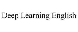 DEEP LEARNING ENGLISH trademark