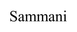 SAMMANI trademark