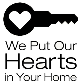 WE PUT OUR HEARTS IN YOUR HOME trademark