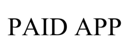 PAID APP trademark