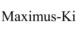 MAXIMUS-KI trademark