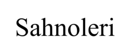 SAHNOLERI trademark